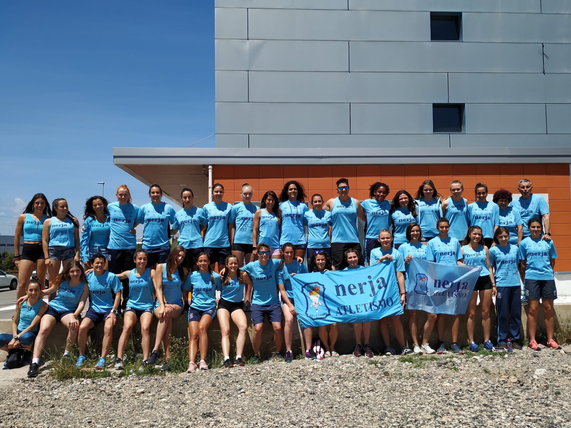 Con  su club el Nerja